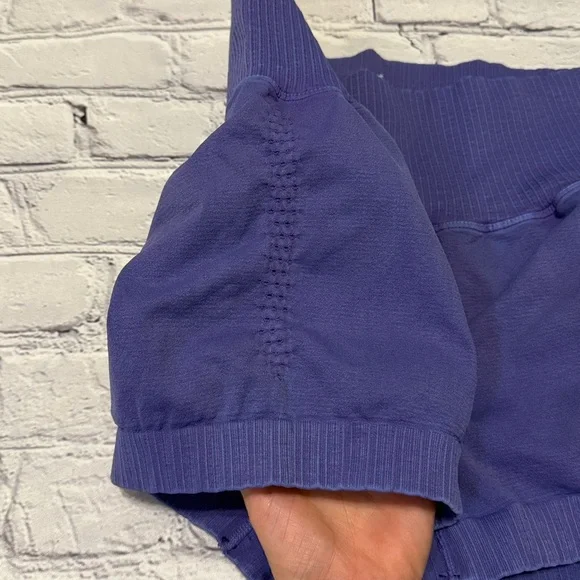 NWOT FP Movement Good Karma Running Shorts - Deep Sea - Size XL - Picture 10 of 16